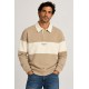 Sudadera polo franja Tiffosi hombre