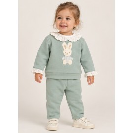 Conjunto bebé felpa Conejo Babidu