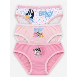 Pack 3 bragas Bluey niña
