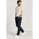 Pantalón chino denim hombre