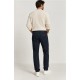 Pantalón chino denim hombre