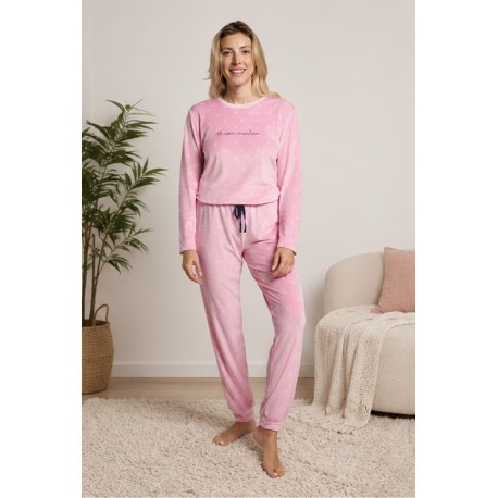 Pijama "Flores" mujer Ysabel Mora