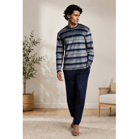 Pijama hombre rayas Ysabel Mora