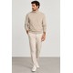 Jersey punto cuello cisne hombre