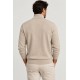 Jersey punto cuello cisne hombre