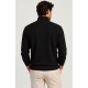 Jersey punto cuello cisne hombre