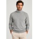 Jersey punto cuello cisne hombre
