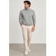 Jersey punto cuello cisne hombre