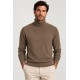 Jersey punto cuello cisne hombre