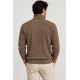 Jersey punto cuello cisne hombre