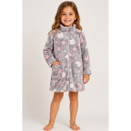Bata niña "Estrellas" cremallera