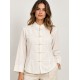 Blusa cuello mao mujer