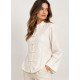 Blusa cuello mao mujer