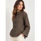Blusa cuello mao mujer
