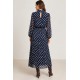 Vestido lunares mujer