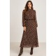 Vestido lunares mujer