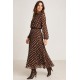 Vestido lunares mujer