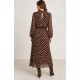 Vestido lunares mujer