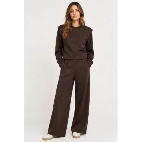 Conjunto mujer dos piezas felpa