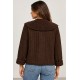 Chaqueta acolchada mujer cuello