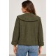 Chaqueta acolchada mujer cuello