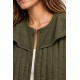 Chaqueta acolchada mujer cuello