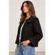 Chaqueta acolchada mujer cuello