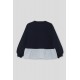 Sudadera combinada niña Street Monkey