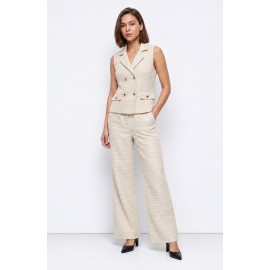 Pantalón textura mujer Tiffosi