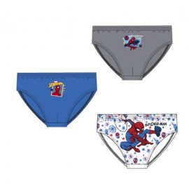 Pack 3 slips Spider-Man niño