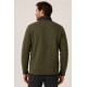 Chaqueta acolchada combinada hombre