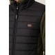 Chaqueta acolchada combinada hombre