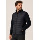 Chaqueta acolchada combinada hombre