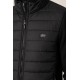 Chaqueta acolchada combinada hombre