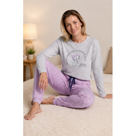 Pijama "Ratita" mujer Ysabel Mora
