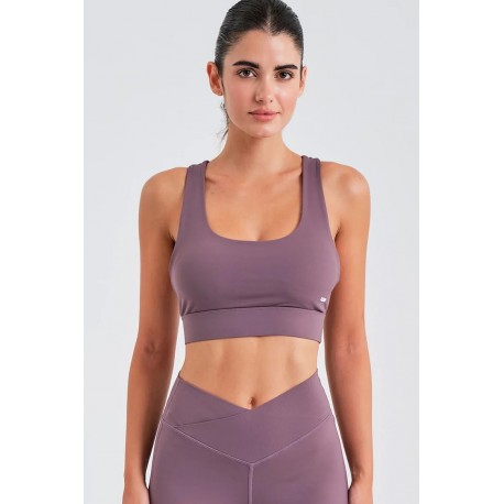 Top deportivo cruzado RDM mujer