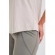 Camiseta deportiva beige RDM mujer