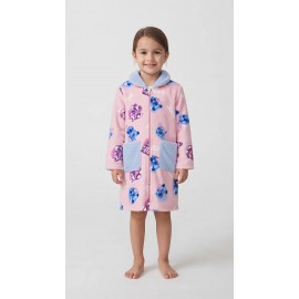 Bata coralina niña Stitch