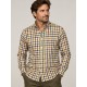 Camisa hombre cuadros manga larga
