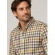 Camisa hombre cuadros manga larga