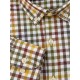 Camisa hombre cuadros manga larga