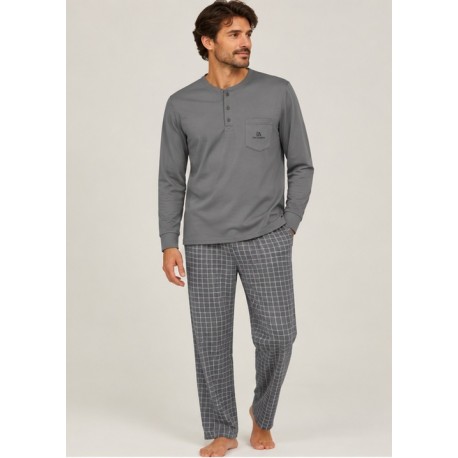 Pijama cuadros hombre Don Algodón