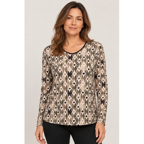 Camiseta mujer estampada