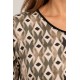 Camiseta mujer estampada