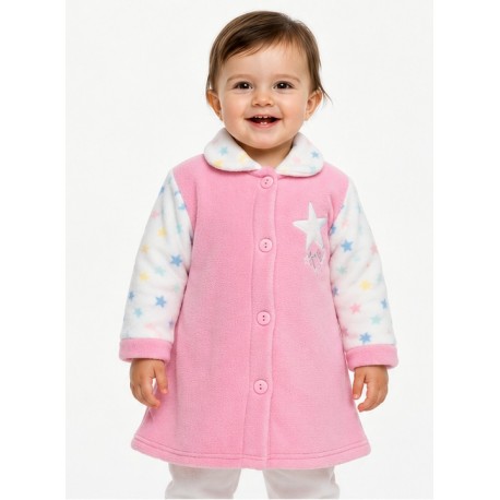 Bata combinada "Estrellas" bebé