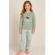 Pijama niña "Perro" cuadros vichy