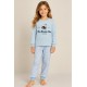 Pijama niña "Perro" cuadros vichy