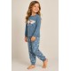 Pijama algodón "Ovejas" niña
