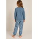 Pijama algodón "Ovejas" niña
