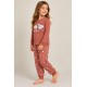 Pijama algodón "Ovejas" niña